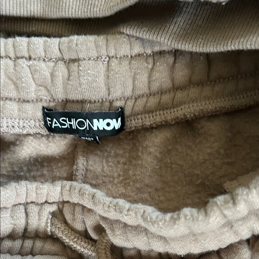 Fashion Nova Tan Hoodie - Picture 3 of 4